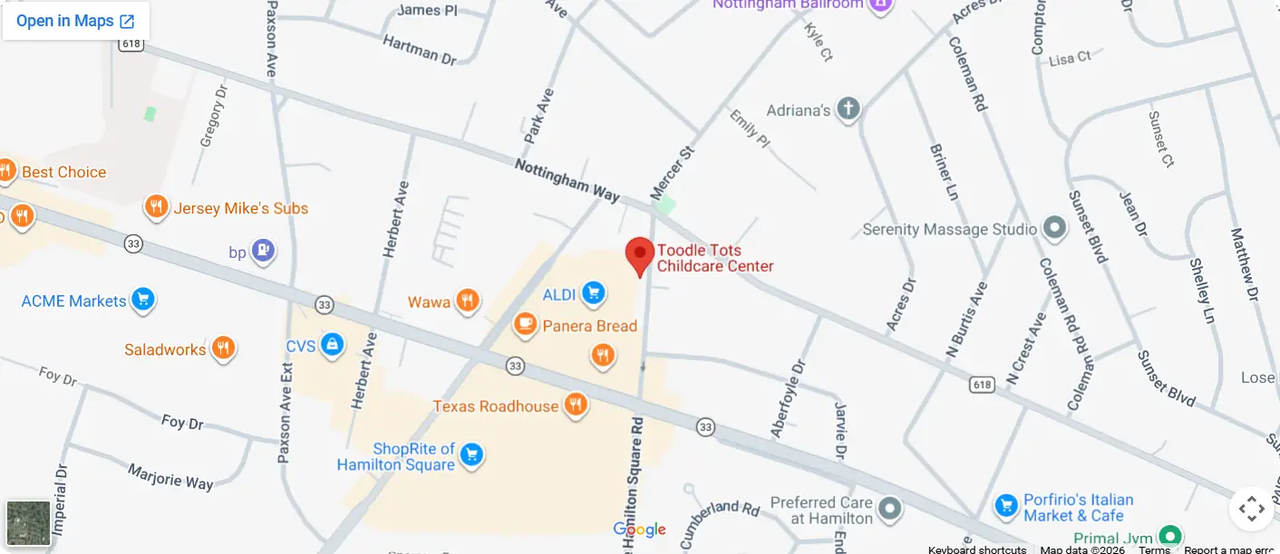 Toodle Tots Childcare Center Map